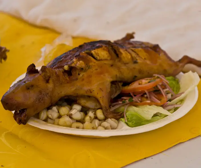 Recipe to prepare Guinea Pig A delicious culinary pleasure Calendario Peru