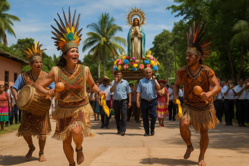 a Amazonía peruana un mundo de fe, música y color