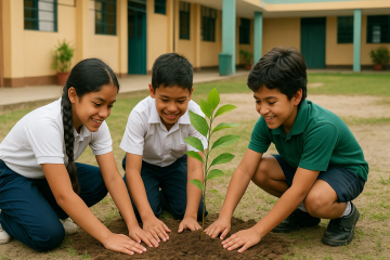 Actividades escolares para el Día del Agua, del Árbol y del Medio Ambiente