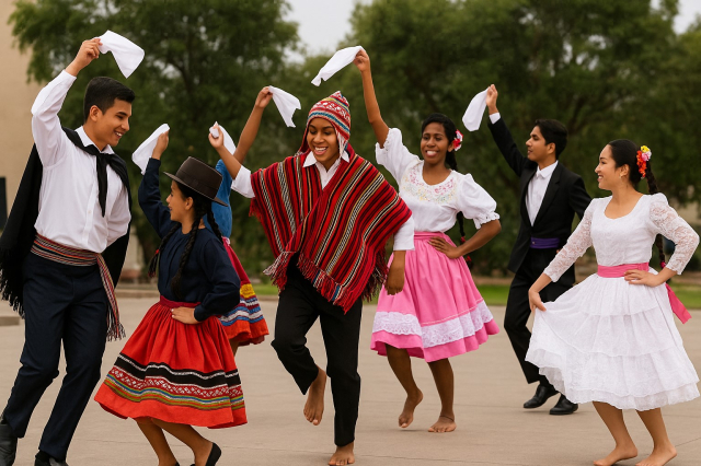 Danzas escolares peruanas para presentaciones de fin de año